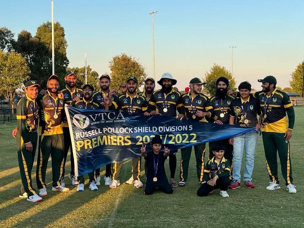 Russell Pollock Shield Division 5 Premiers 2021/22